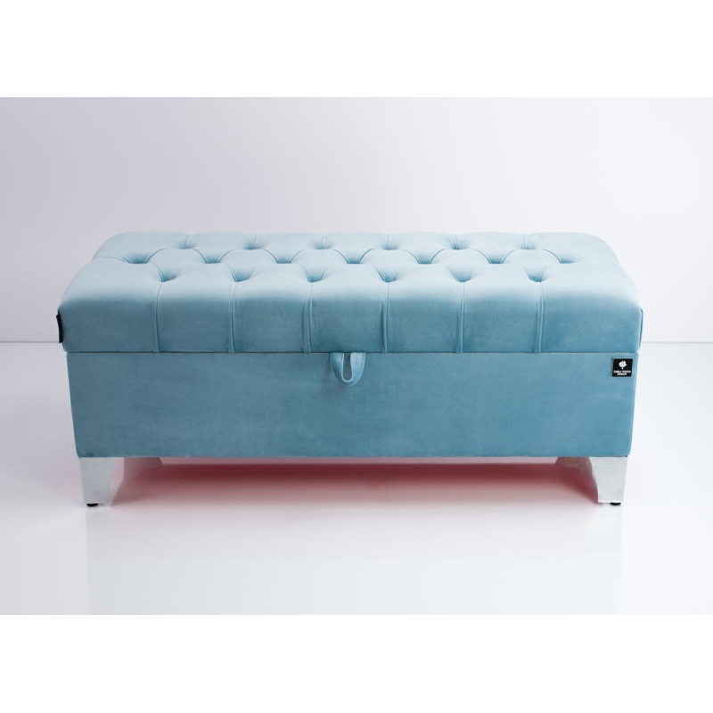 Tufted Storage Bench